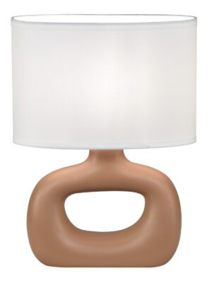 SOBREMESA DALTON TERRACOTA 1 X 40W E-14