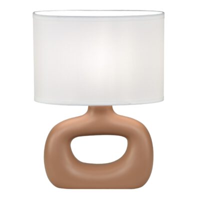 SOBREMESA DALTON TERRACOTA 1 X 40W E-14