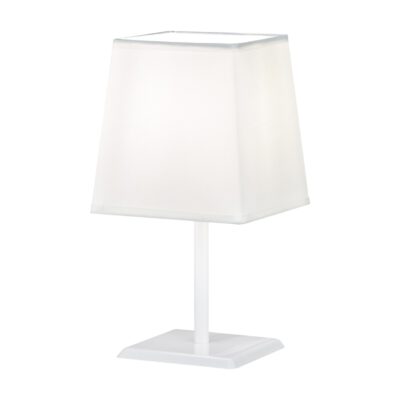 SOBREMESA FOX BLANCO 1 X 40W E-14