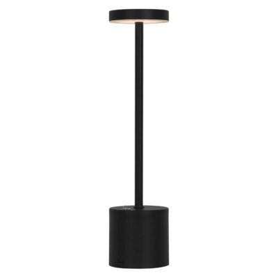 SOBREMESA FREYA NEGRO  LED 3W 20-30LM 3000K