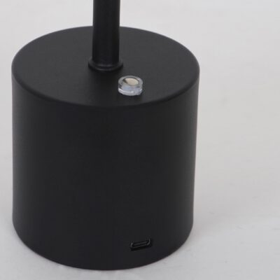 SOBREMESA FREYA NEGRO  LED 3W 20-30LM 3000K