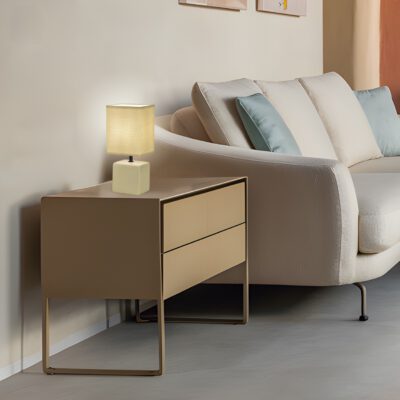 SOBREMESA GLEN AMARILLO 1 X 40W E-14