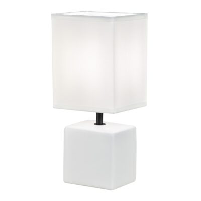 SOBREMESA GLEN BLANCO 1 X 40W E-14