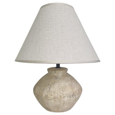 SOBREMESA LARRY PIEDRA BEIG 1 X 40W E-14