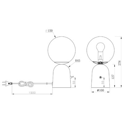 sobremesa-parma-laton-1-x-40w-e-14-2.jpg SOBREMESA PARMA LATÓN 1 X 40W E-14