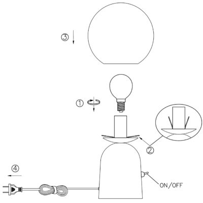 sobremesa-parma-laton-1-x-40w-e-14-3.jpg SOBREMESA PARMA LATÓN 1 X 40W E-14