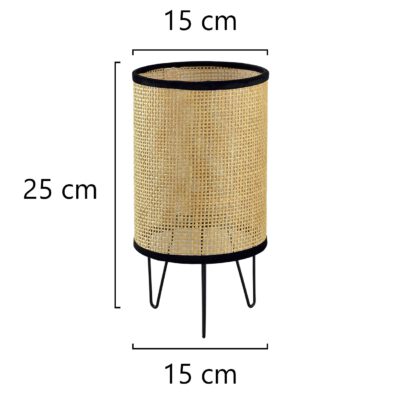 SOBREMESA POLO REJILLA MARRON