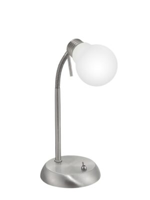 SOBREMESA SIQUE NIQUEL SATINA 1 X 40W G-9