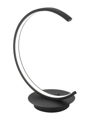 SOBREMESA UBER NEGRO MATE LED 8W 760LM 4000K