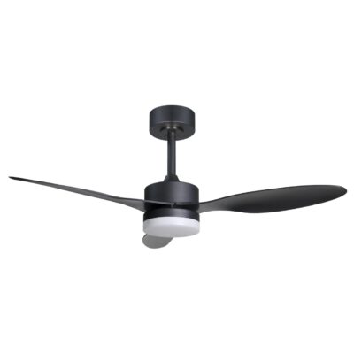 VENTILADOR VALCANO NEGRO 107 CM 3 PALAS