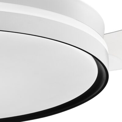 VENTILADOR VIC BLANCO/NEGRO 50 CM 3 PALAS