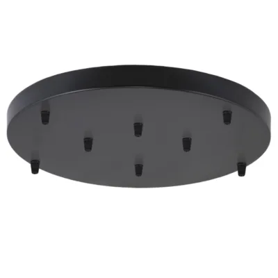 BASE REDONDA 8L NEGRO 50CM CON PRISIONEROS