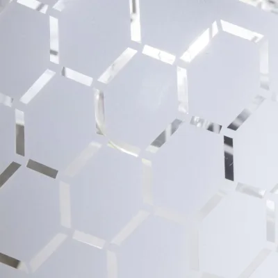 COLGANTE MADISON BLANCO/CROMO 1 X 60W E-27