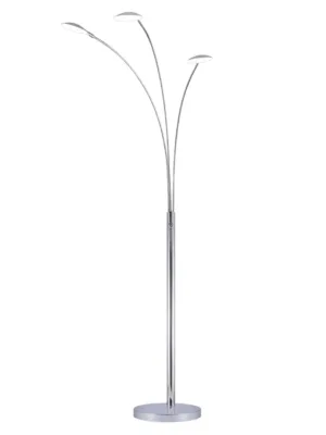 PIE SALON OCRA CROMO LED 3 X 6W 1440 LM 4000K