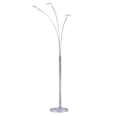 PIE SALON OCRA CROMO LED 3 X 6W 1440 LM 4000K