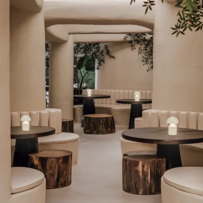 SOBREMESA NOMO ARENA LED - BATERIA RECARGABLE