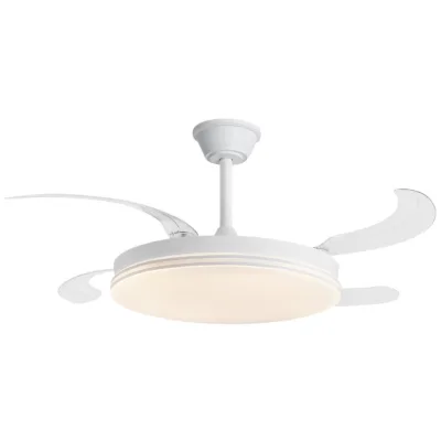 VENTILADOR ECOS BLANCO 50CMS 4 PALAS LED 72W