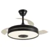 VENTILADOR ENIO NEGRO 50CMS 3 PALAS