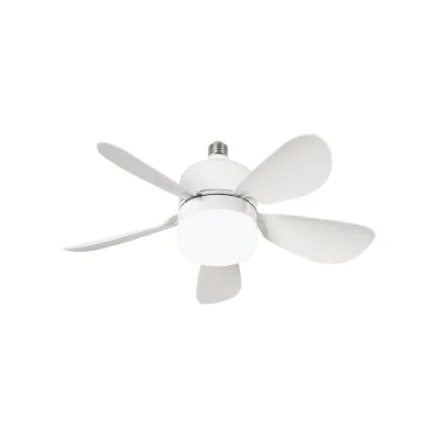 VENTILADOR NANO BLANCO 40CMS 5 PALAS - E-27