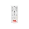 VENTILADOR SIUX BLANCO-MADERA 56 CM 3 PALAS