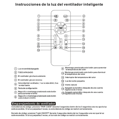 VENTILADOR ZAFIR BLANCO 50CMS 3 PALAS